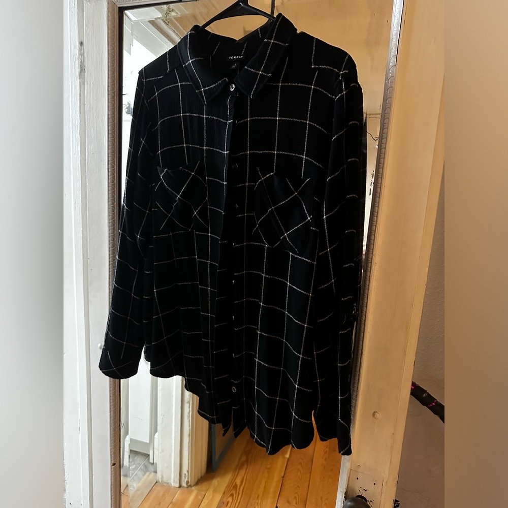 Plaid Button Up - image 1